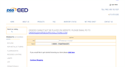 Desktop Screenshot of ced-dss.com